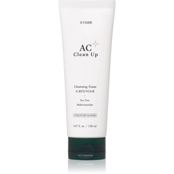ETUDE ETUDE AC Clean Up Cleansing Foam čistilna pena za problematično kožo, akne 150 ml