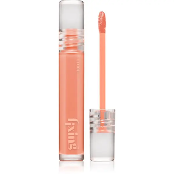 ETUDE ETUDE Fixing Tint Glow visoko pigmentiran sijaj za ustnice odtenek #01 Pure Coral 3.8 g