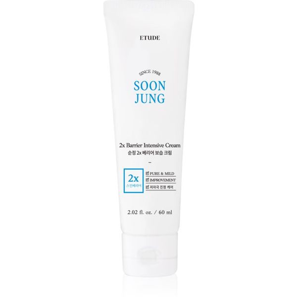 ETUDE ETUDE SoonJung 2x Barrier Intensive Cream intenzivno vlažilna krema za obnovo kožne pregrade   za obnovo kožne pregrade   60 ml