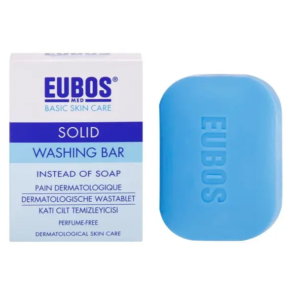 Eubos Eubos Basic Skin Care Blue syndet brez dodanih dišav 125 g