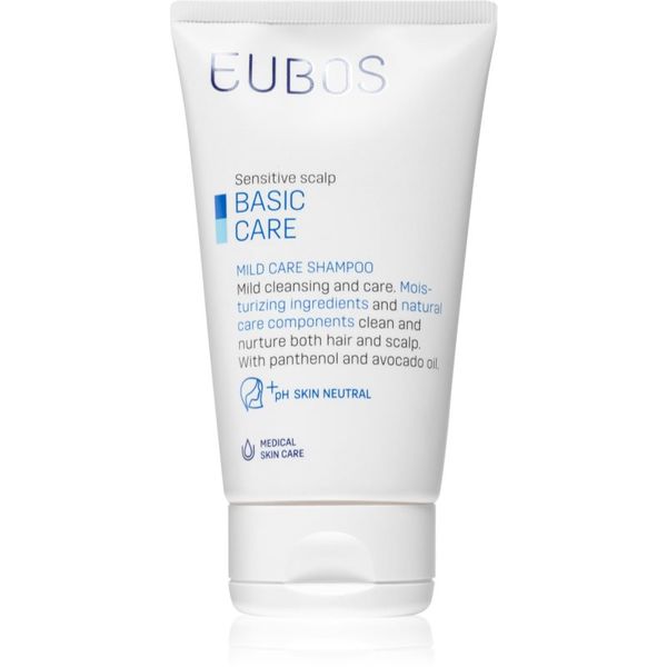 Eubos Eubos Basic Skin Care Mild nežni šampon za vsakodnevno uporabo 150 ml