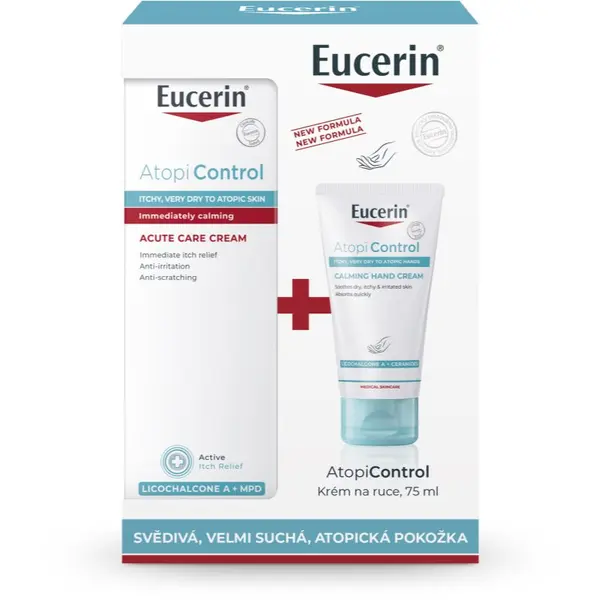 Eucerin Eucerin AtopiControl Acute darilni set za suho in srbečo kožo