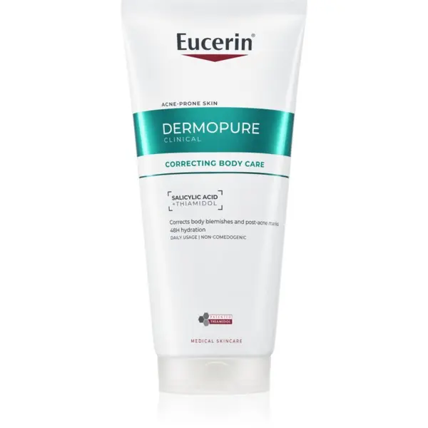 Eucerin Eucerin DermoPure Clinical Correcting Body Care krema za telo proti nepravilnostim na aknasti koži 200 ml