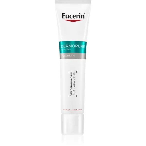 Eucerin Eucerin DermoPure Clinical Peeling 10 nočna piling krema za problematično kožo, akne 40 ml