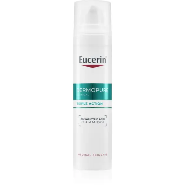 Eucerin Eucerin DermoPure Clinical Triple Action fluid proti nepravilnostim na aknasti koži 40 ml