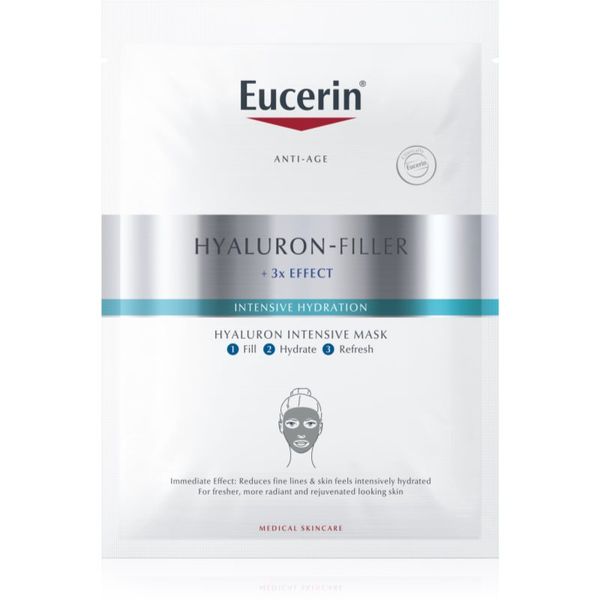 Eucerin Eucerin Hyaluron-Filler + 3x Effect hialuronska intenzivna maska 1 kos