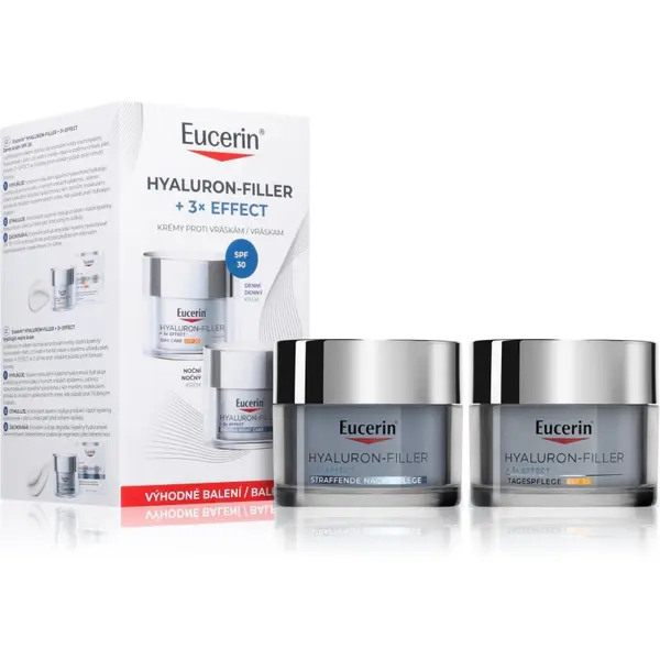 Eucerin Eucerin Hyaluron-Filler + 3x Effect krema za obraz proti gubam ugodno pakiranje