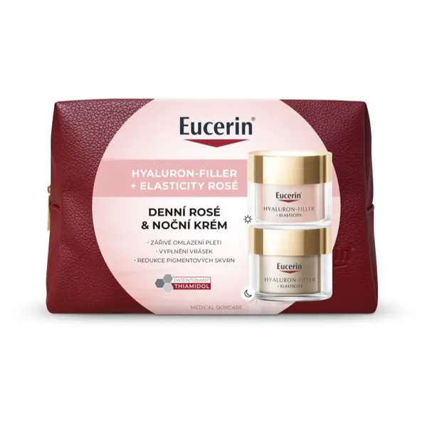 Eucerin Eucerin Hyaluron-Filler + Elasticity Rosé darilni set za zrelo kožo