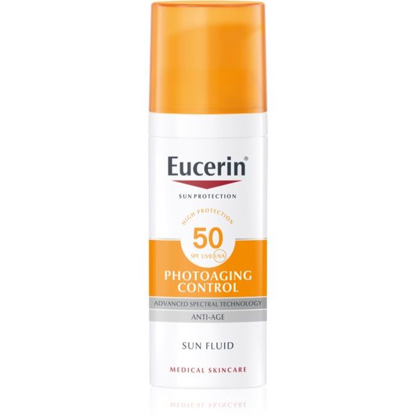 Eucerin Eucerin Sun Photoaging Control zaščitna emulzija proti gubam SPF 50 50 ml