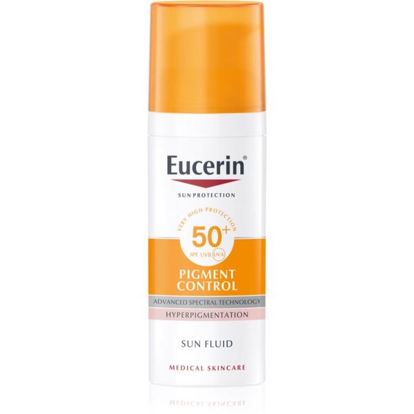 Eucerin Eucerin Sun Pigment Control zaščitna emulzija proti hiperpigmentaciji kože SPF 50+ 50 ml