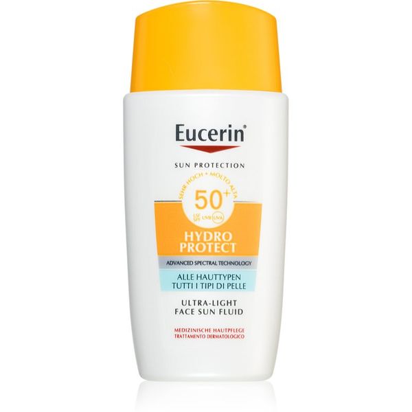 Eucerin Eucerin Sun Protection fluid za sončenje za obraz SPF 50+ 50 ml