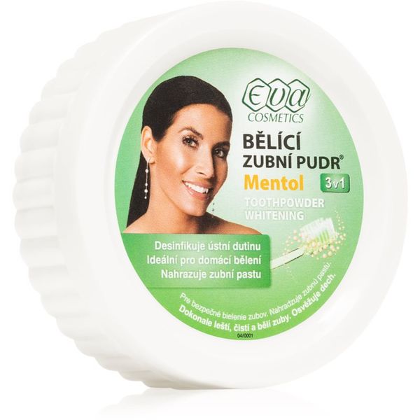 Eva Eva Menthol puder za beljenje zob 3v1 mentol 30 g