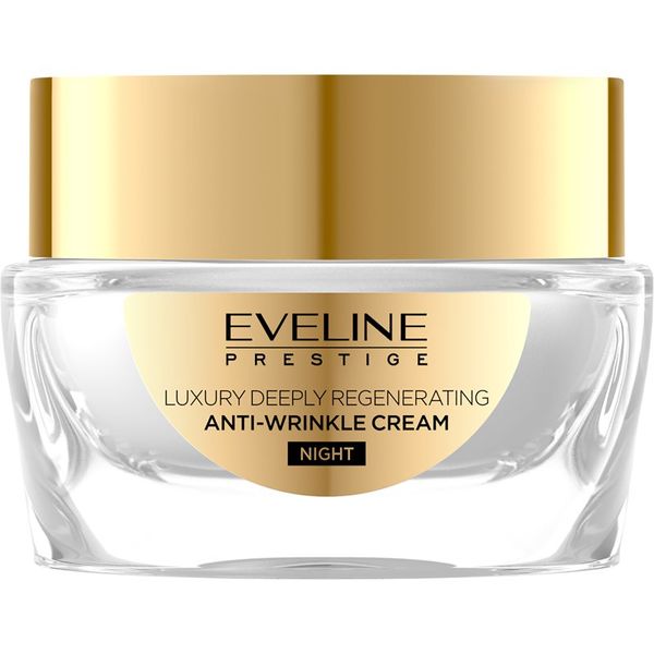 Eveline Cosmetics Eveline Cosmetics 24K Snail & Caviar nočna krema proti gubam s polžjim ekstraktom 50 ml