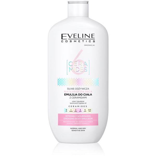 Eveline Cosmetics Eveline Cosmetics 6 Ceramides emulzija za telo za normalno in suho kožo 350 ml