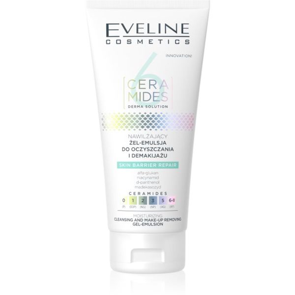 Eveline Cosmetics Eveline Cosmetics 6 Ceramides gelasta emulzija za globoko čiščenje 150 ml