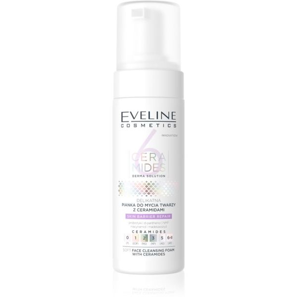 Eveline Cosmetics Eveline Cosmetics 6 Ceramides globinsko čistilna pena s ceramidi 150 ml