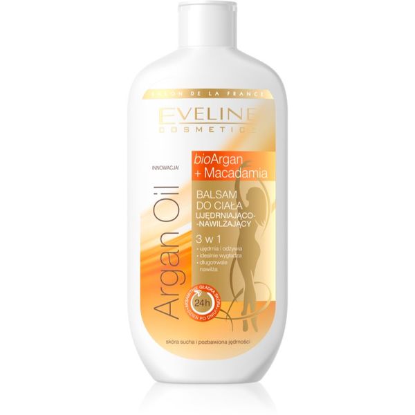 Eveline Cosmetics Eveline Cosmetics Argan Oil vlažilni in učvrstitveni losjon za telo 350 ml
