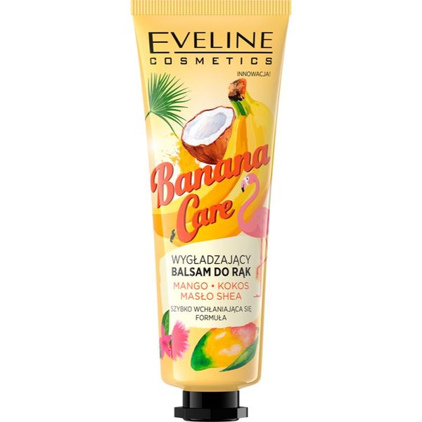 Eveline Cosmetics Eveline Cosmetics Banana Care negovalni balzam za roke 50 ml