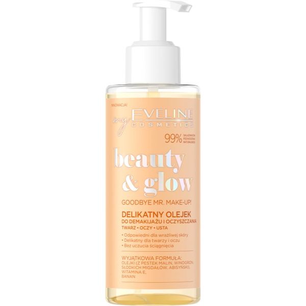 Eveline Cosmetics Eveline Cosmetics Beauty & Glow Goodbye Mr. Makeup! čistilno olje za odstranjevanje ličil 145 ml