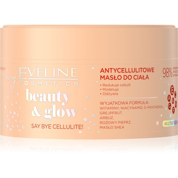 Eveline Cosmetics Eveline Cosmetics Beauty & Glow Say Bye Cellulite! učvrstitveno maslo za telo proti celulitu 200 ml