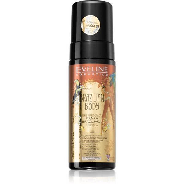 Eveline Cosmetics Eveline Cosmetics Brazilian Body samoporjavitvena pena za hitro porjavitev 150 ml