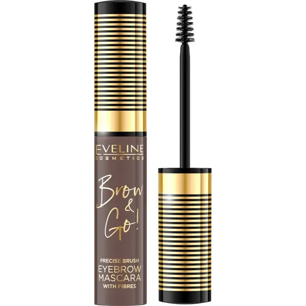 Eveline Cosmetics Eveline Cosmetics Brow & Go! maskara za obrvi odtenek 01 Light 6 ml