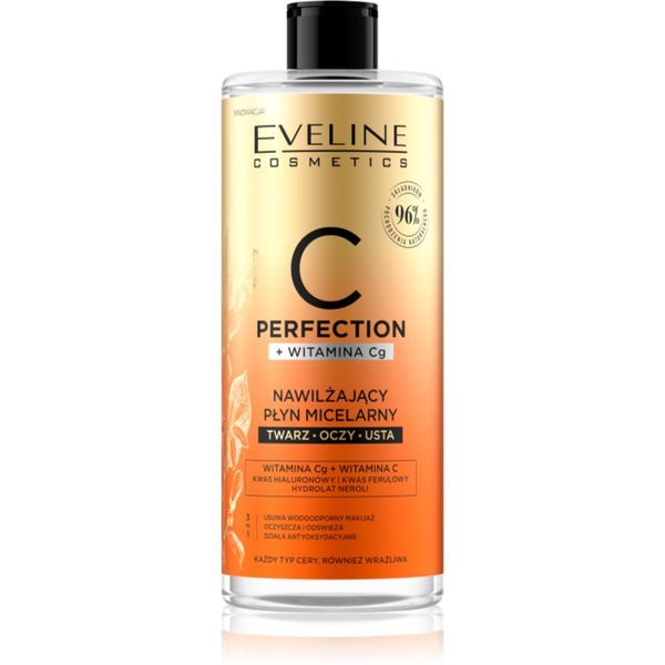 Eveline Cosmetics Eveline Cosmetics C Perfection vlažilna micelarna voda z vitaminom C 500 ml