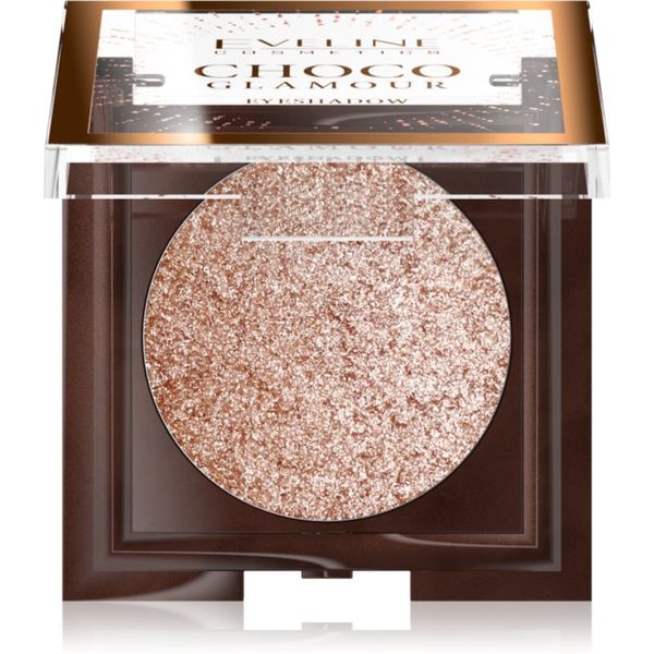 Eveline Cosmetics Eveline Cosmetics Choco Glamour bleščeča senčila za oči 3,5 g