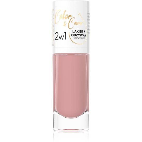 Eveline Cosmetics Eveline Cosmetics Color & Care gel lak za nohte brez uporabe UV/LED lučke odtenek 126 8 ml