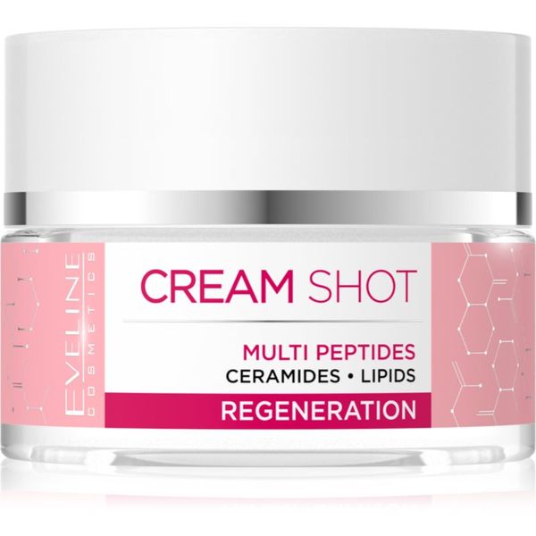 Eveline Cosmetics Eveline Cosmetics Cream Shot Multi Peptides regeneracijska krema proti znakom staranja 50 ml