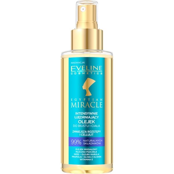 Eveline Cosmetics Eveline Cosmetics Egyptian Miracle olje za učvrstitev telesa in prsi 150 ml