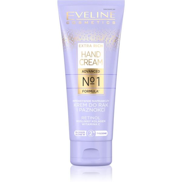 Eveline Cosmetics Eveline Cosmetics Extra Rich No 1. intenzivna regeneracijska krema za roke in nohte 75 ml