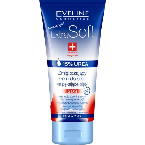 Eveline Cosmetics Eveline Cosmetics Extra Soft mehčalna krema za pete in stopala 100 ml