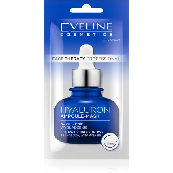 Eveline Cosmetics Eveline Cosmetics Face Therapy Hyaluron kremasta maska z vlažilnim učinkom 8 ml