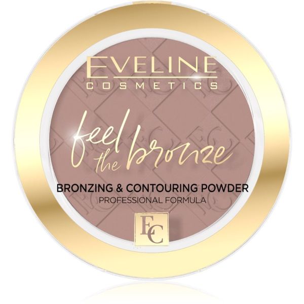 Eveline Cosmetics Eveline Cosmetics Feel The Bronze bronz puder za konture odtenek 01 Milky Way 4 g