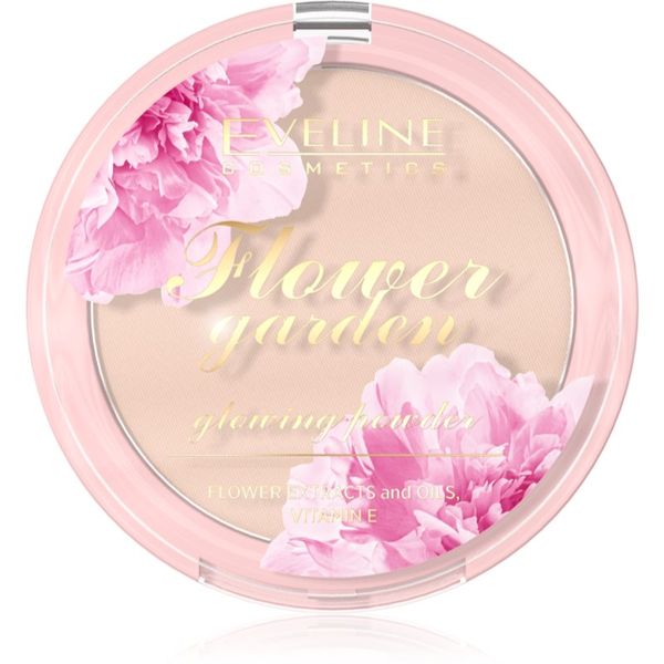 Eveline Cosmetics Eveline Cosmetics Flower Garden puder za osvetljevanje 8 g