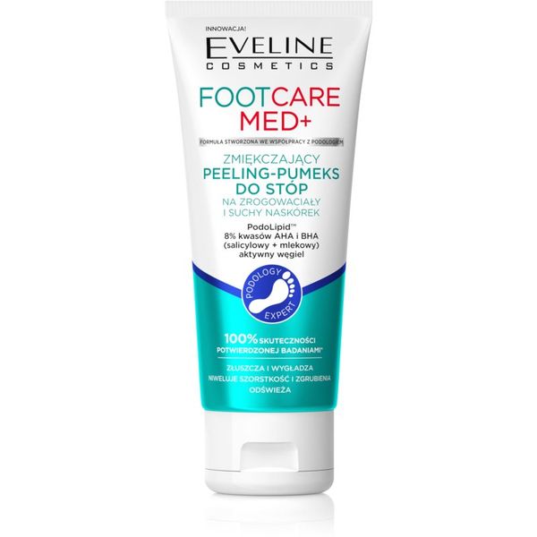 Eveline Cosmetics Eveline Cosmetics Foot Care Med nežni vlažilni piling za noge 100 ml