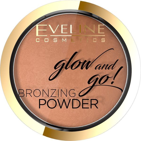 Eveline Cosmetics Eveline Cosmetics Glow & Go bronz puder odtenek 02 8,5 g