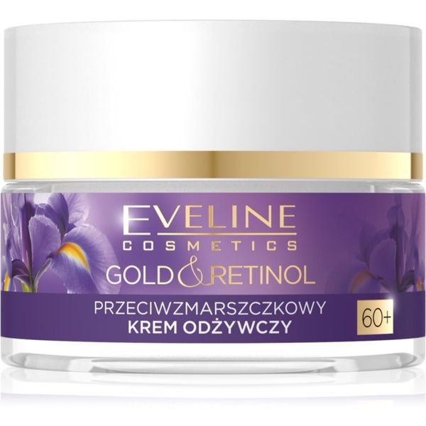 Eveline Cosmetics Eveline Cosmetics Gold & Retinol intenzivno hranilna krema proti gubam 60+ 50 ml