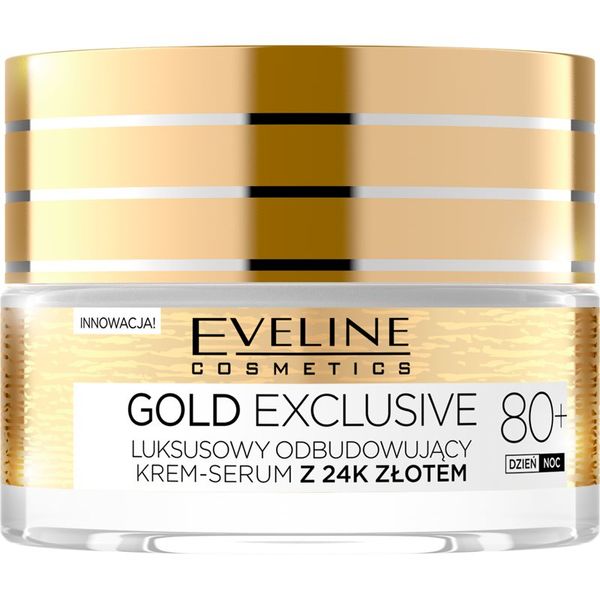 Eveline Cosmetics Eveline Cosmetics Gold Exclusive obnovitvena krema proti staranju kože 50 ml