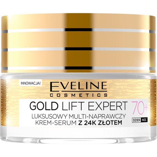 Eveline Cosmetics Eveline Cosmetics Gold Lift Expert učvrstitvena krema z zlatom 70+ 50 ml