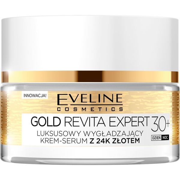 Eveline Cosmetics Eveline Cosmetics Gold Revita Expert učvrstitvena in gladilna krema z zlatom 30+ 50 ml