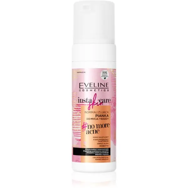 Eveline Cosmetics Eveline Cosmetics Insta Skin Care no more acne čistilna pena za obraz 150 ml