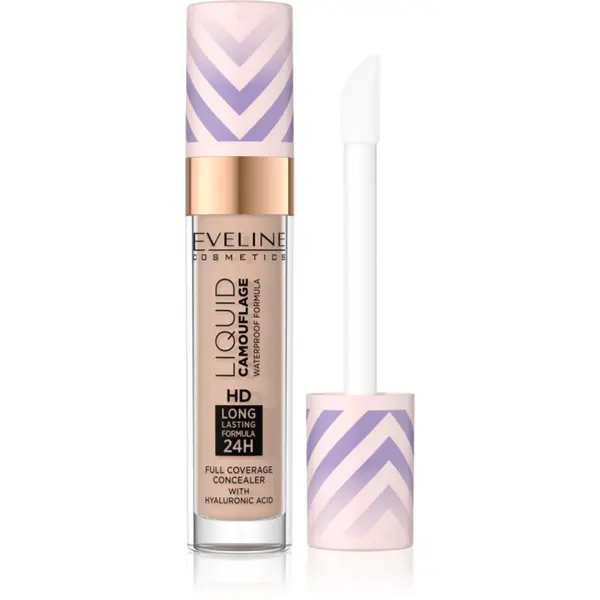 Eveline Cosmetics Eveline Cosmetics Liquid Camouflage vodoodporni korektor s hialuronsko kislino odtenek 06 7,5 ml