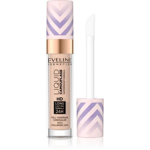 Eveline Cosmetics Eveline Cosmetics Liquid Camouflage vodoodporni korektor s hialuronsko kislino odtenek 2.5 7,5 ml