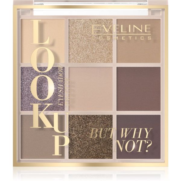 Eveline Cosmetics Eveline Cosmetics Look Up But Why Not? paleta senčil za oči 10,8 g