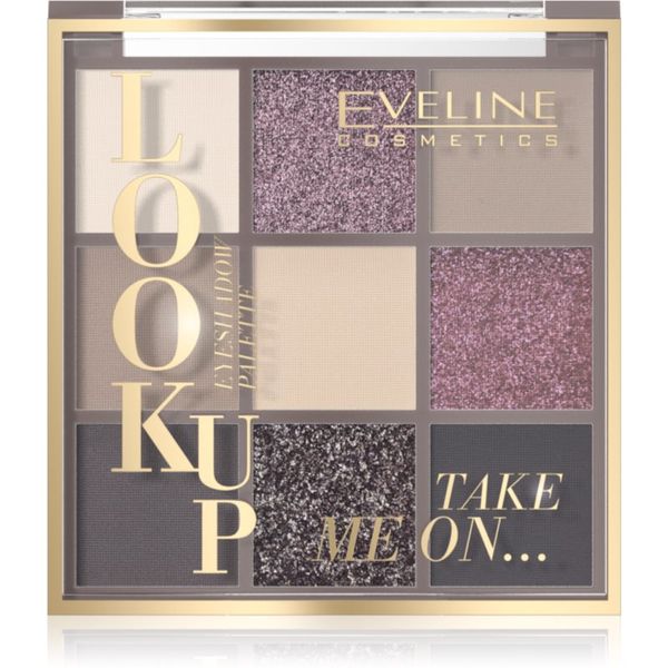 Eveline Cosmetics Eveline Cosmetics Look Up Take Me On... paleta senčil za oči 10,8 g