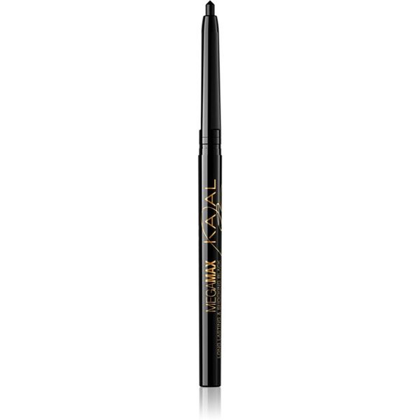 Eveline Cosmetics Eveline Cosmetics MegaMax kajal svinčnik za oči odtenek Black 1,2 g