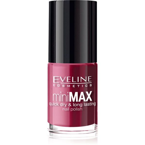 Eveline Cosmetics Eveline Cosmetics Mini Max hitro sušeči lak za nohte odtenek 601 5 ml
