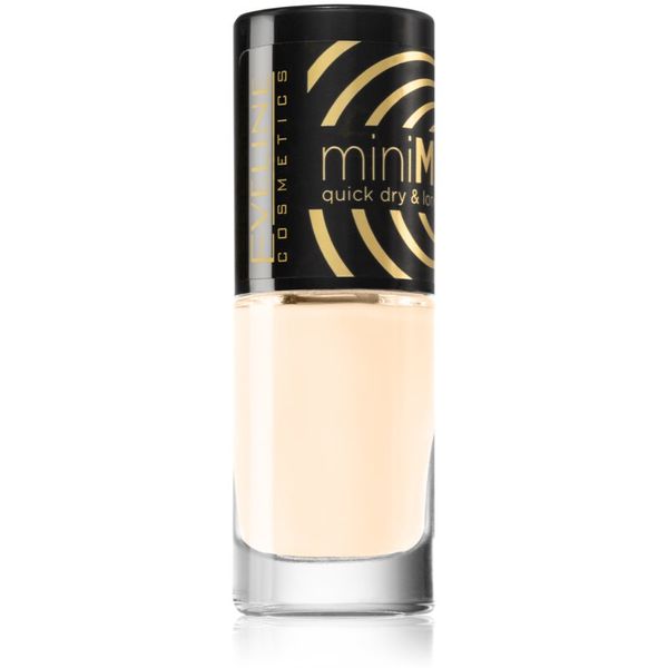 Eveline Cosmetics Eveline Cosmetics Mini Max hitro sušeči lak za nohte odtenek 684 5 ml